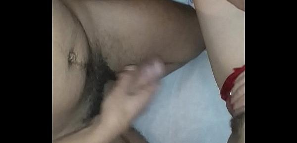  Close up POV in hairy style